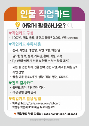 한국콘텐츠미디어,인물 직업카드 Premium