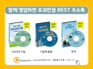 한국콘텐츠미디어,2021 외국인투자기업 정보 CD