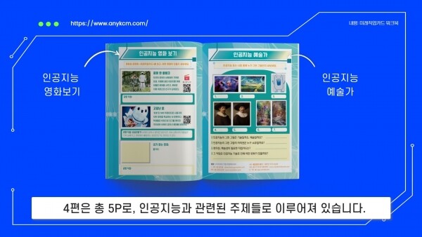 한국콘텐츠미디어,AI 인공지능 미래직업카드 워크북 + 수업용 한글, PPT 파일 제공