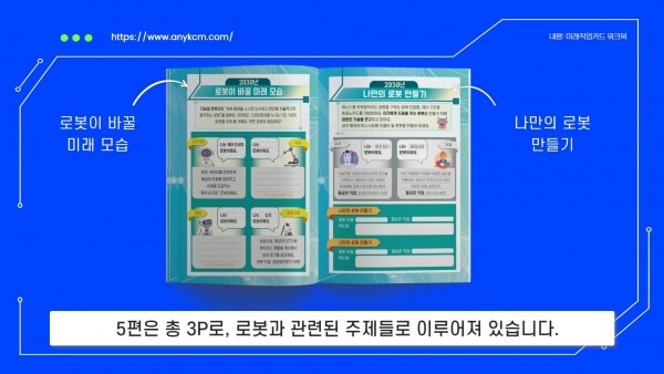 한국콘텐츠미디어,AI 인공지능 미래직업카드 워크북 + 수업용 한글, PPT 파일 제공