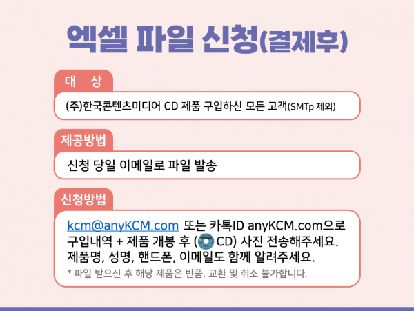 한국콘텐츠미디어,2023 화장품브랜드 매장 주소록 CD